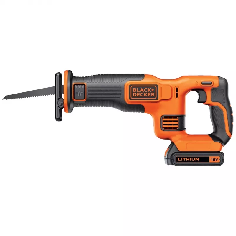 Must & Decker BDCR18-QW tikksaag must, oranž