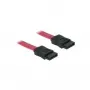 SATA-kaabel DeLOCK 84209 0,7 m punane