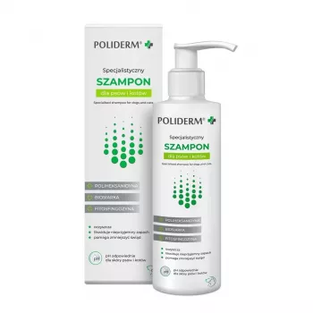 Kõõmavastane šampoon JM Sante Poliderm koertele ja kassidele 250 ml, puhastav valem