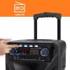 Kaasaskantav karaokekõlar MANTA SPK5021PRO 20W, 12-tolline bassikõlar, 80W RMS, Bluetooth, aku kuni 5h, SD/USB, mikrofoni- ja kitarrisisendid