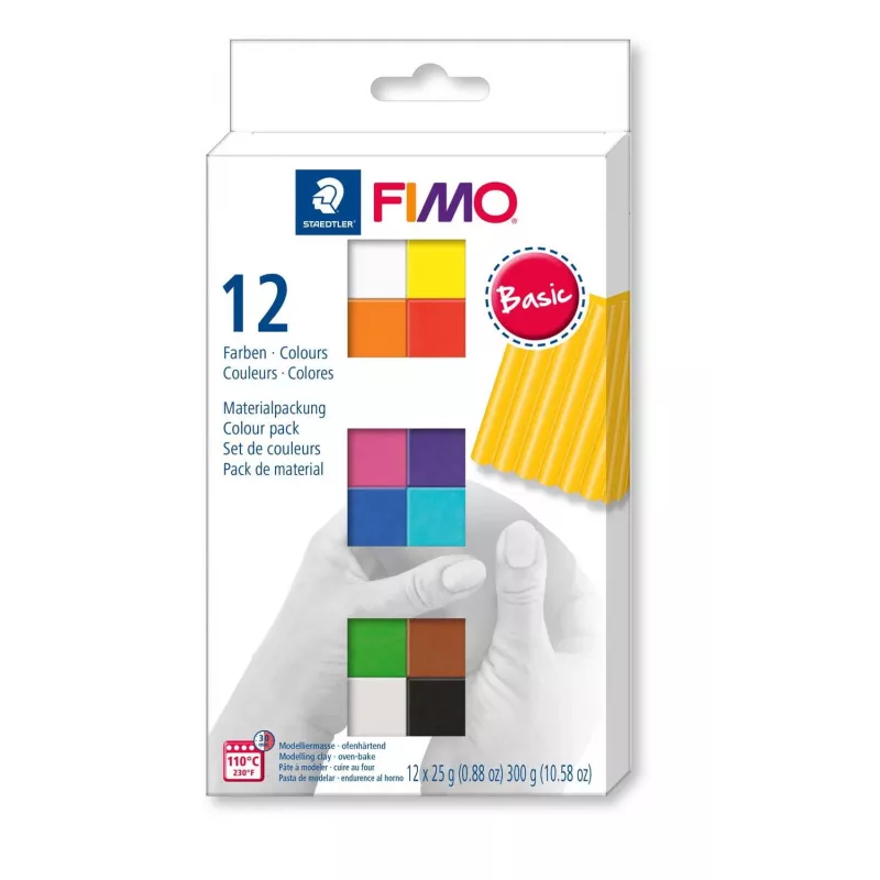 Modelleerimissavi Staedtler FIMO 8023 C Assortii värvides
