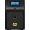 ORVALDI ID2K0CH katkematu toiteplokk Line-Interactive 2 kVA / 1200 W, 24 V, 9 Ah akud, LCD, USB, kompaktne must