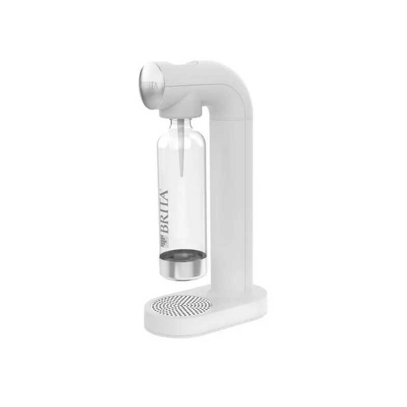 Saturator bottle BRITA SodaONE Valge — bottle, 60 L performance, BPA-free, 450×129×240 mm