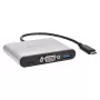 Väline videoadapter SILVERSTONE CH7517 USB-C -> VGA (Chrontel CH7517) välise kuvari ühendus