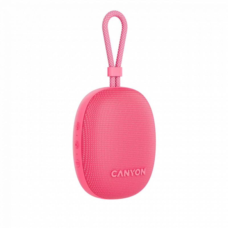 Canyon OnMove 12 - kaasaskantav Bluetooth v5.3 kõlar - 5W - TWS - IPX7 - 12 tundi - USB-C laadimine