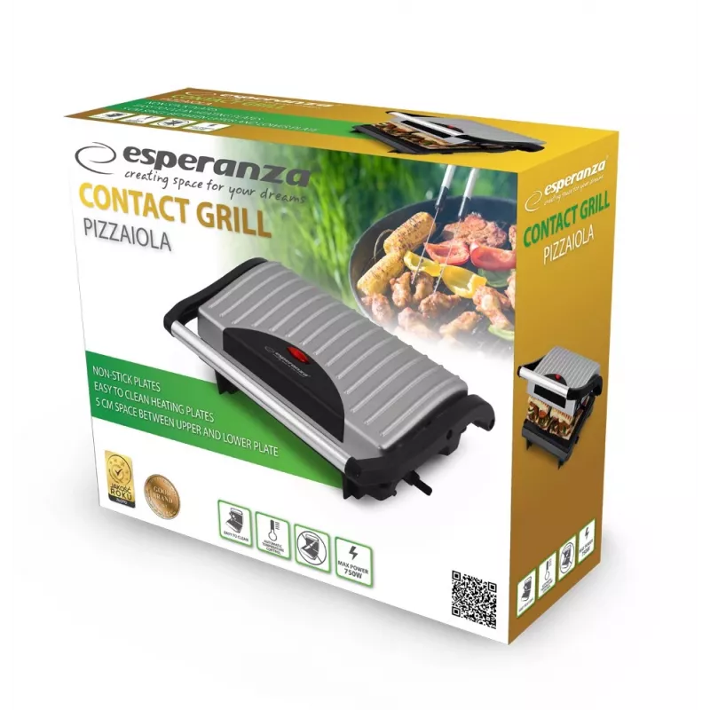Esperanza Ekg005 elektriline grill Pizzaiola Ekg005