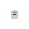 Juhtmega mobiilseadme laadija NATEC NUC-2140, 30W, USB-C PD 3.0 + USB-A, Samsung AFC, Valge