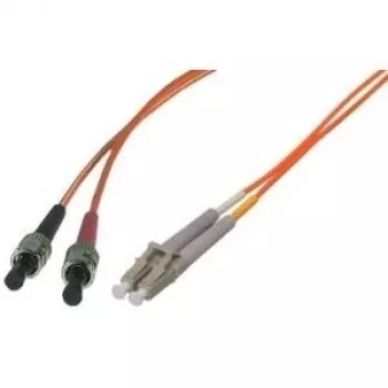 Tecline exertis Connect - paigalduskaabel - ST mitmerežiimiline (M) LC mitmerežiimilisele (M) - 2 m - fiiberoptiline - 50/125 mikromeetrit - OM2 - oranž (85402)