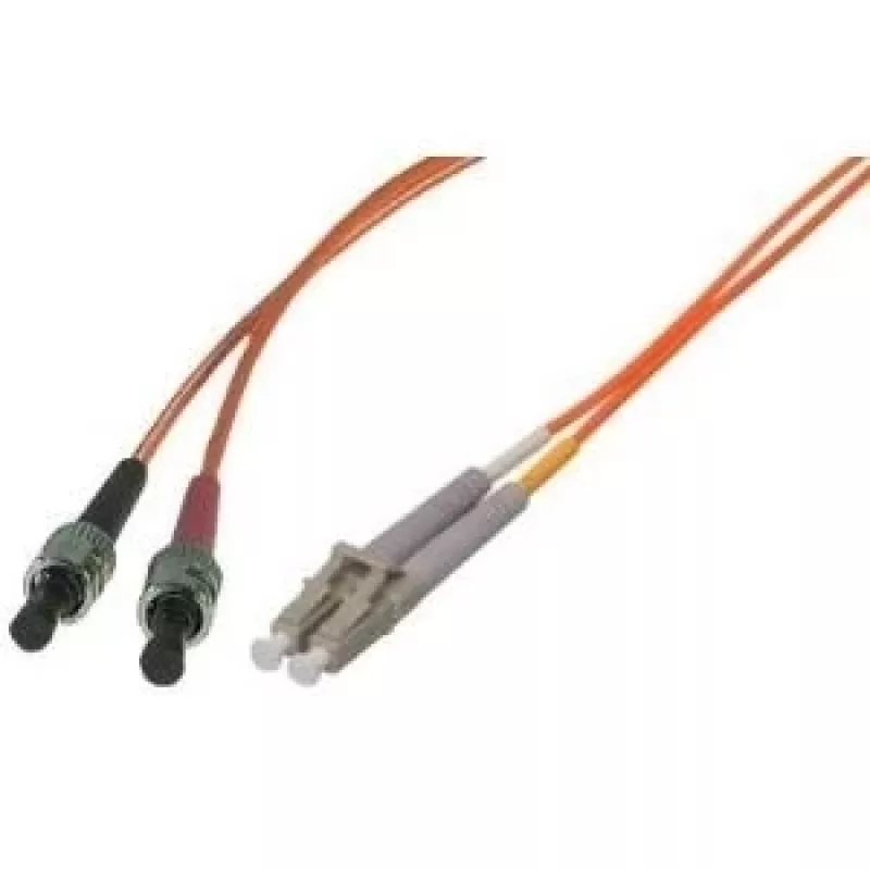 Tecline exertis Connect - paigalduskaabel - ST mitmerežiimiline (M) LC mitmerežiimilisele (M) - 2 m - fiiberoptiline - 50/125 mikromeetrit - OM2 - oranž (85402)