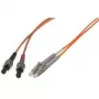 Tecline exertis Connect - paigalduskaabel - ST mitmerežiimiline (M) LC mitmerežiimilisele (M) - 2 m - fiiberoptiline - 50/125 mikromeetrit - OM2 - oranž (85402)