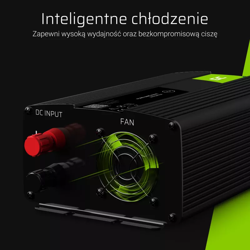 roheline Cell® Toiteinverter 24V kuni 230V 300W Must