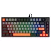 Savio ASTRAL BLACK JADE 3 COLOURS klaviatuur Gaming USB QWERTY US International