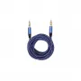 Sbox 3535-1.5BL AUX-kaabel 3,5mm kuni 3,5mm mustiksinine