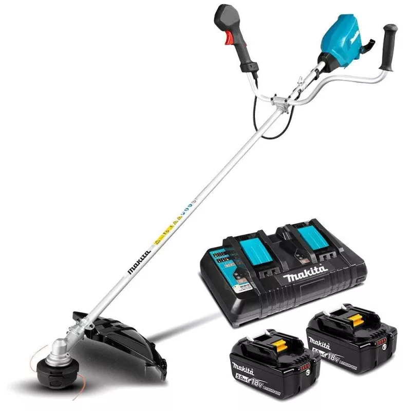 Makita DUR369APT2 võsalõikur/muruniiduk 1000 W AC/aku must, sinine, hall