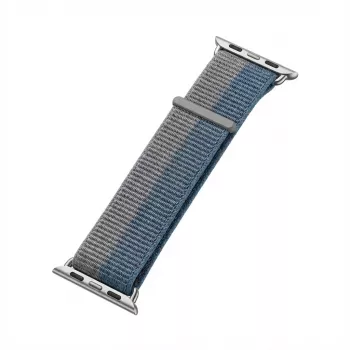 GUAN Premium Plus käepael Apple Watchile 44mm 45mm 42mm 49mm 46mm — Hall/sinine