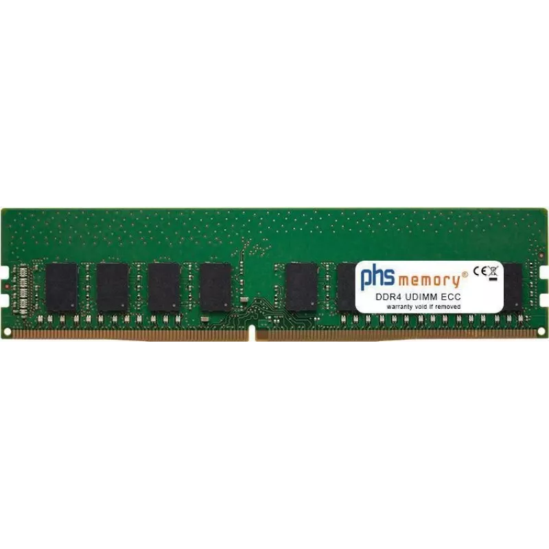 PHS-memory 8 GB muutmälu Thecus N4910U-R DDR4 UDIMM ECC 2400 MHz (SP240830)