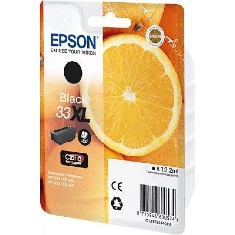 Epson oranžs C13T33514010 tindikassett 1 tk Originaal Must