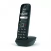 Analoog/DECT-telefon Gigaset AS690HX traadita telefonitoru helistaja ID-ga must