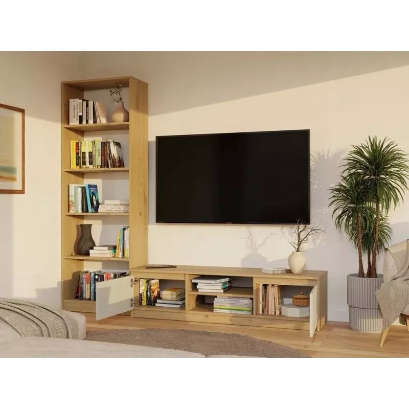 MALWA 140 TV-kapp, artisan tamm/kašmiir