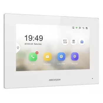 Hikvision Pro Series DS-KH6320-WTE2-W videosisetelefonisüsteem 17,8 cm (7) Valge