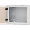 Seinale paigaldatav jaotuskapp Triton RBA-09-AS6-CAX-A1 9U Valge
