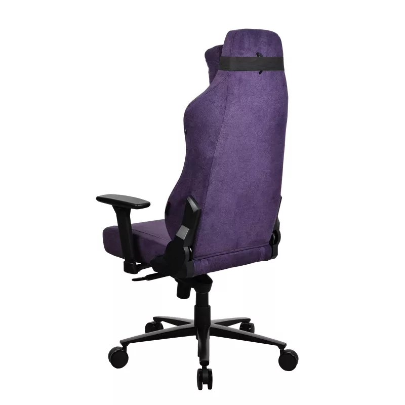 Mängutool Arozzi Vernazza SoftFabric lilla — ergonoomiline disain, reguleeritavad käetoed ja kõrgus