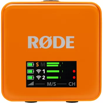 RØDE Wireless GO III oranž – juhtmevaba mikrofonsüsteem (oranž)