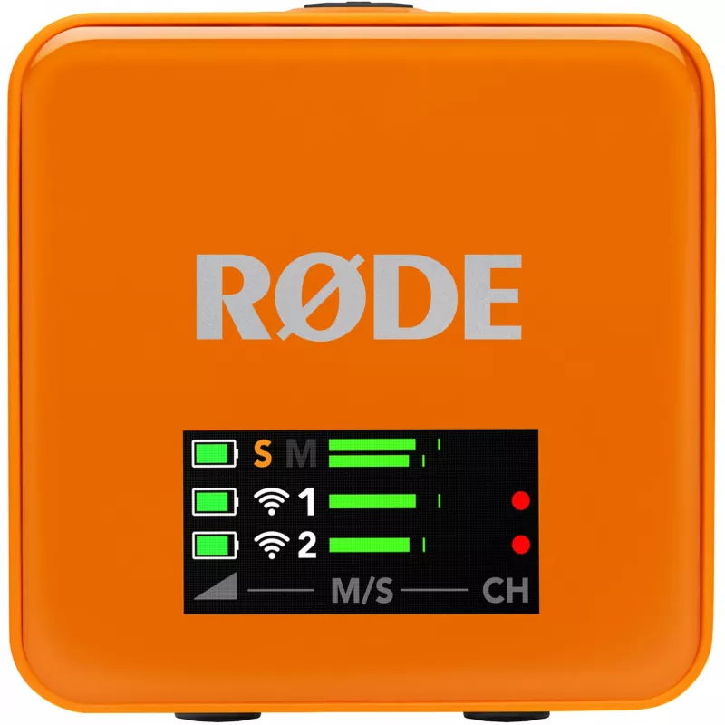 RØDE Wireless GO III oranž – juhtmevaba mikrofonsüsteem (oranž)