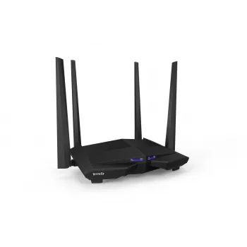 Tenda AC10 traadita ruuter Gigabit Ethernet Kaheribaline (2,4 GHz / 5 GHz) Must