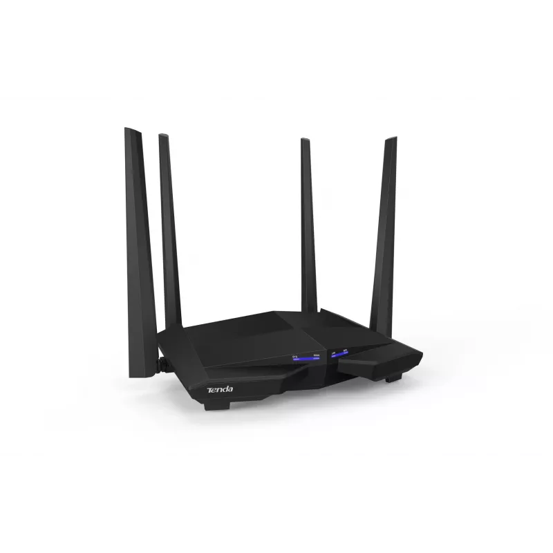 Tenda AC10 traadita ruuter Gigabit Ethernet Kaheribaline (2,4 GHz / 5 GHz) Must