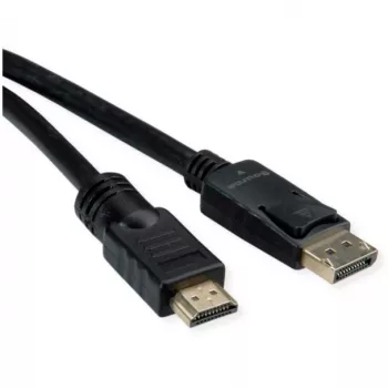 Video kaabliadapter ROLINE 11.04.5776 7.5m HDMI Type A DisplayPort Must