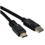 Video kaabliadapter ROLINE 11.04.5776 7.5m HDMI Type A DisplayPort Must