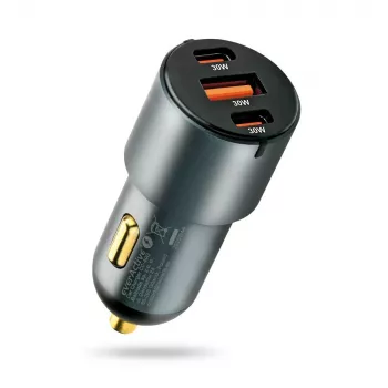 Auto laadija everActive CC-40Q QC3.0 60W, USB autolaadija mobiilseadmete laadimiseks