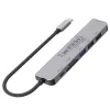 USB-C Hub Unitek 7in1 Alumiinium PD 100W 5 Gbps — multipordiadapter Power Delivery funktsiooniga