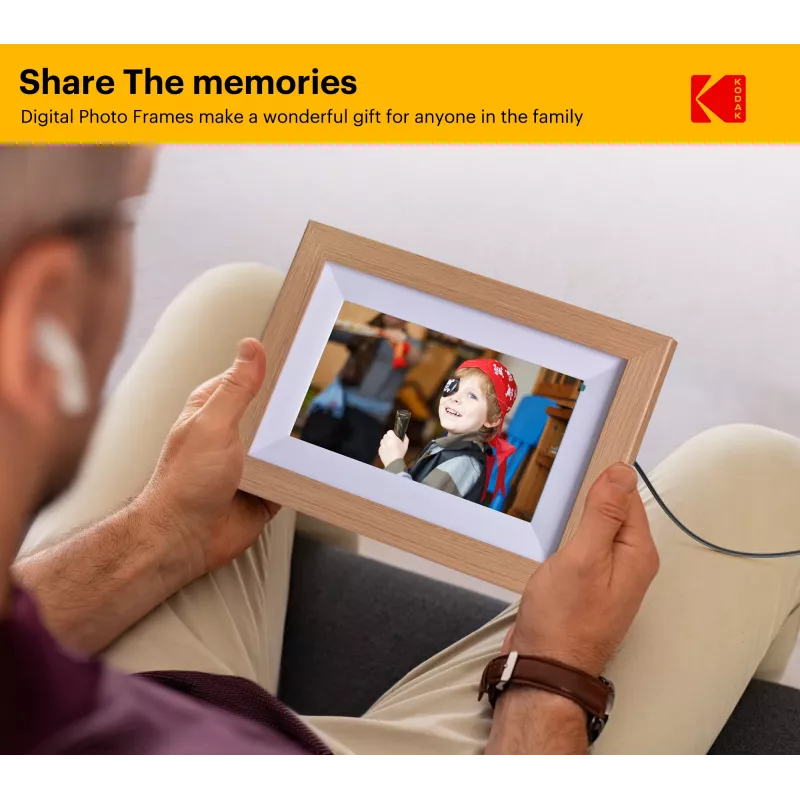 Kodak 7 digitaalne fotoraam Wi-Fi RCF-702W