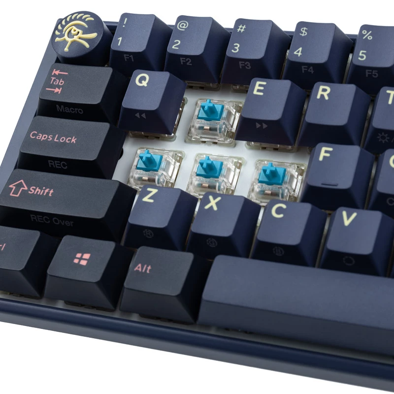Ducky One 3 Cosmic Sinine Mini mänguriklaviatuur, RGB LED - MX-Sinine (US)