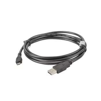 USB 2.0 kaabel LANBERG CA-USBM-10CC-0018-BK, Micro-USB B USB A-le, 1,8 m, must