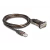 Adapter USB 2.0 Type-A to Serial RS-232 D-Sub 9 pin male DeLOCK 62646