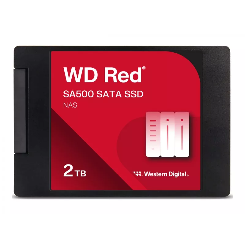 SSD Drive Western Digital Red SA500 2TB 2.5tolli SATA III, 3D NAND, NAS