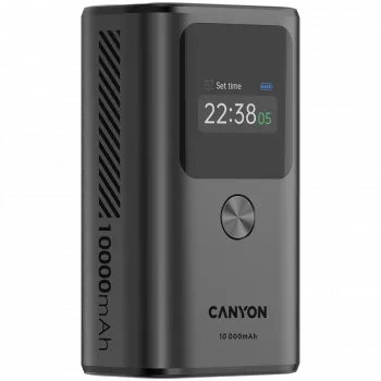 Kaasaskantav toitepank CANYON OnPower 130 TFT 10000 mAh