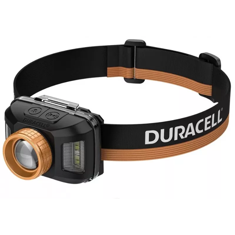 Duracell DH850R Gift Box Pealamp must, oranž