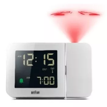 Braun 67161 äratuskell Digitaalne äratuskell Valge