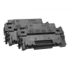HP 55X 2-pack suure tootlikkusega must originaal LaserJet toonerikassetid