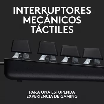 Logitech G G413 TKL SE, juhtmega, USB, mehaaniline lüliti, QWERTY, LED, must