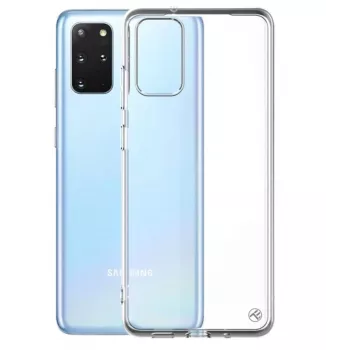 Telluri silikoonümbris Samsung S20 Plus jaoks, läbipaistev – pehme kaitseümbris