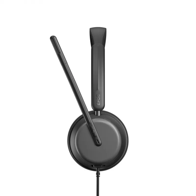 EPOS IMPACT 860 ANC peakrauaühendusega juhtmega peapaelaga kõrvaklapid kontorisse/kõnekeskusesse USB Type-C must