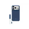 Apple Beats'i iPhone 17 Pro kaitsva jalatoega ümbris — MagSafe, kaamera juhtimine, sobib 6,3-tollisele ekraanile, Bedrock Blue (roosa)