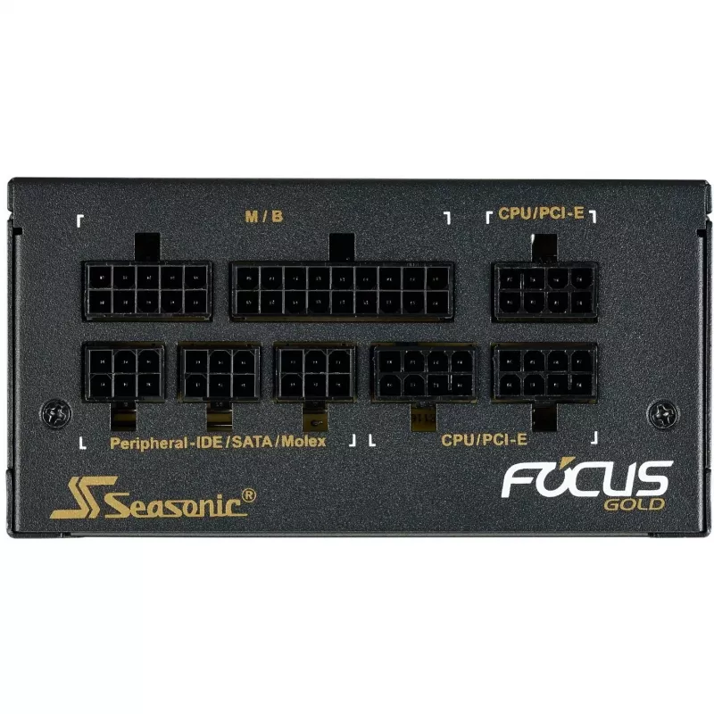 Toiteplokk Seasonic FOCUS SGX-650, 650W, 20+4 pin ATX, SFX, Must