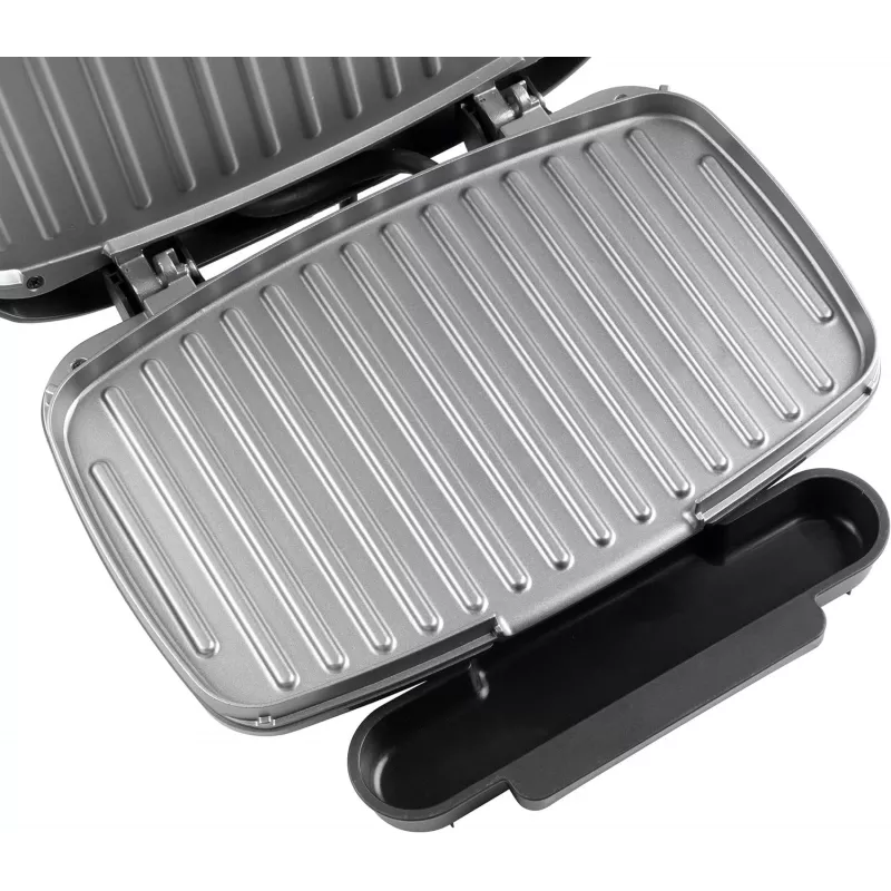 Kompaktne elektrigrill Petra PT4366GRYDEKFDIR mittenakkuva pinnaga
