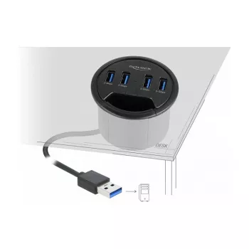 USB-jaotur DeLOCK 64153 Type-A 5000 Mbit/s Must